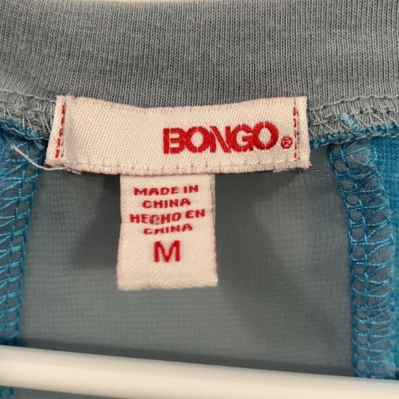 Bongo Butterfly Tank top, Size Medium, sheer section in back. Good condition - Picture 3 of 7